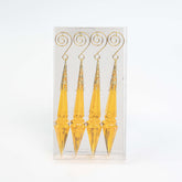 7" ACRYLIC ICICLE ORN BX OF 4