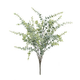 21" FLOCKED EUCALYPTUS LEAF BUSH X 5