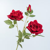 24" VELVET ROSE SPRAY