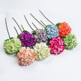 24" REAL TOUCH HYDRANGEA STEM