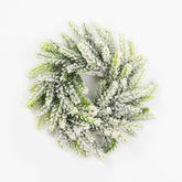8" MINI SNOW FRASIER FIR CANDLE RING 3.5"ID