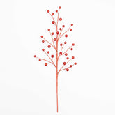 23" GLITTER BERRY SPRAY