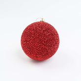 6" GLITTER BALL ORNAMENT