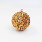 5" GLITTER BALL ORNAMENT