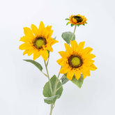 24" REAL TOUCH SUNFLOWER SPRAY X 3