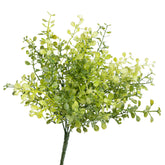 12" MINI PLASTIC LEAF BUSH X 7