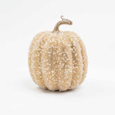 5X7" ICE BEADED TALL PUMPKIN