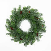 24" PINE PINECONE WREATH