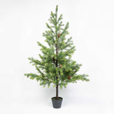 62" PINE PINECONE TREE POTTED