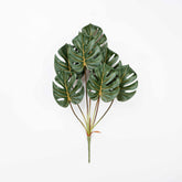 28" MONSTERA LEAF BUSH X 7