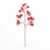 18" SNOW CLUSTER BERRY PICK X 7
