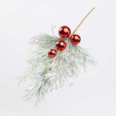 24" SNOW BALL CEDAR PINE SPRAY