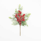 14" FROST BERRY CEDAR EUCALYPTUS PICK