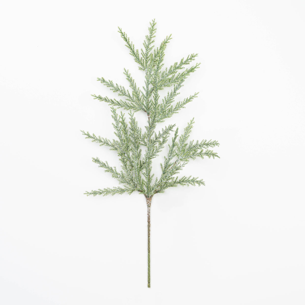 20" FROSTED PRICKLY JUNIPER SPRAY