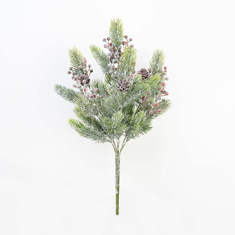 16" SNOW PINE BERRY BUSH X 6