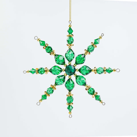 7" ACRYLIC SNOWFLAKE ORN