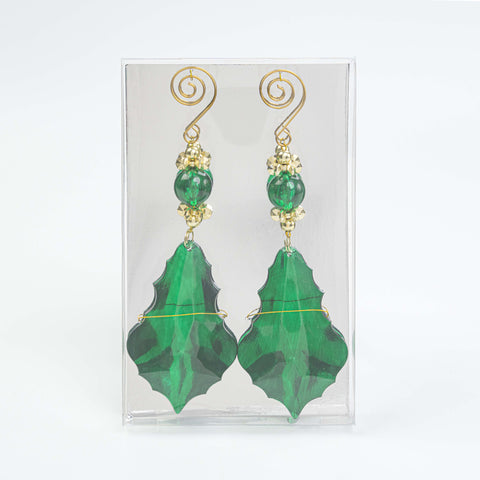 7.5" ACRYLIC DROP ORN BX OF 2