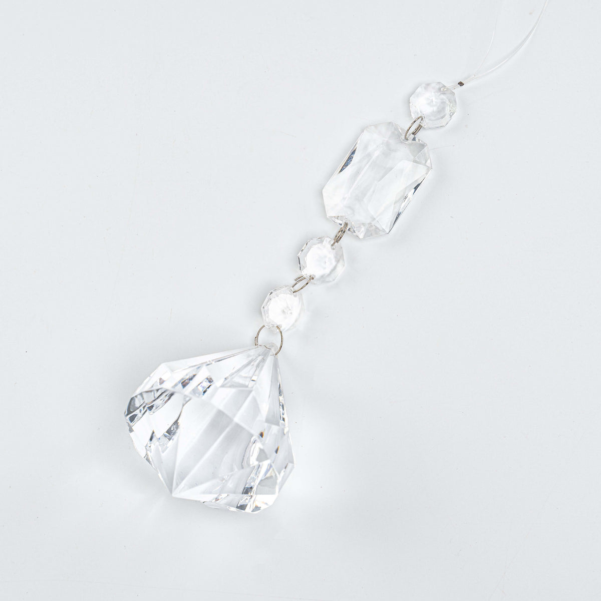 6.5" ACRYLIC DROP ORN