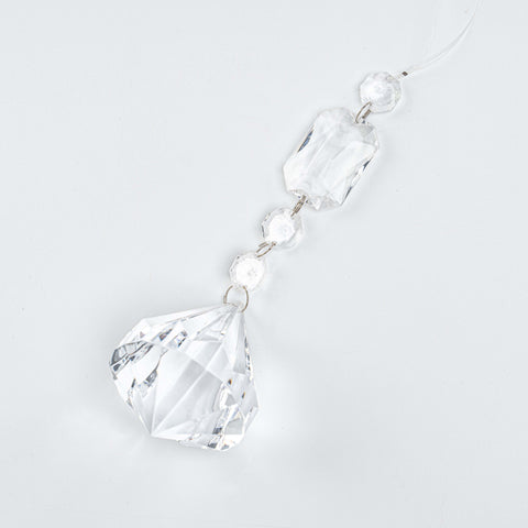 6.5" ACRYLIC DROP ORN