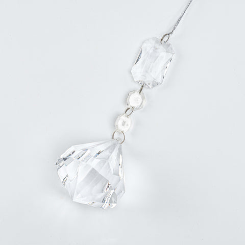 7.5" ACRYLIC DROP ORN