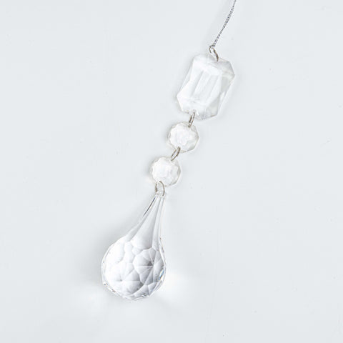 6.5" ACRYLIC DROP ORN