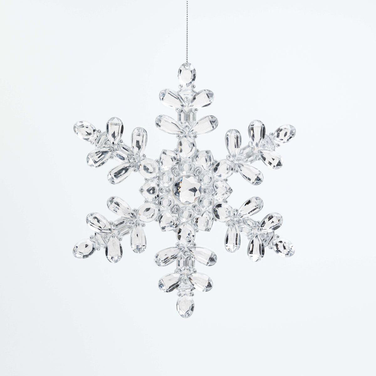 7" ACRYLIC SNOWFLAKE ORN
