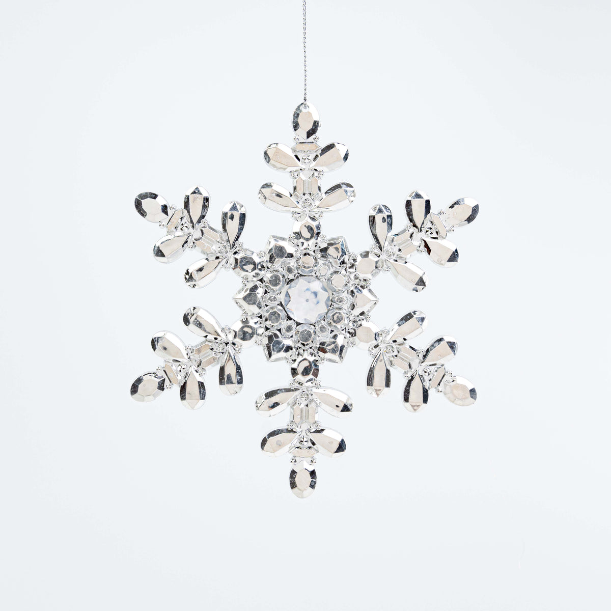 5" ACRYLIC SNOWFLAKE ORN