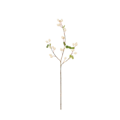 28" MULBERRY WITH LEAF SPRAY