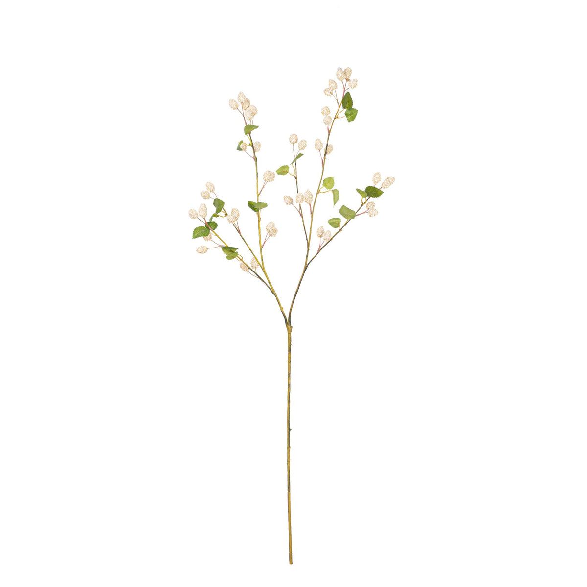 37" MULBERRY WITH LEAF SPRAY