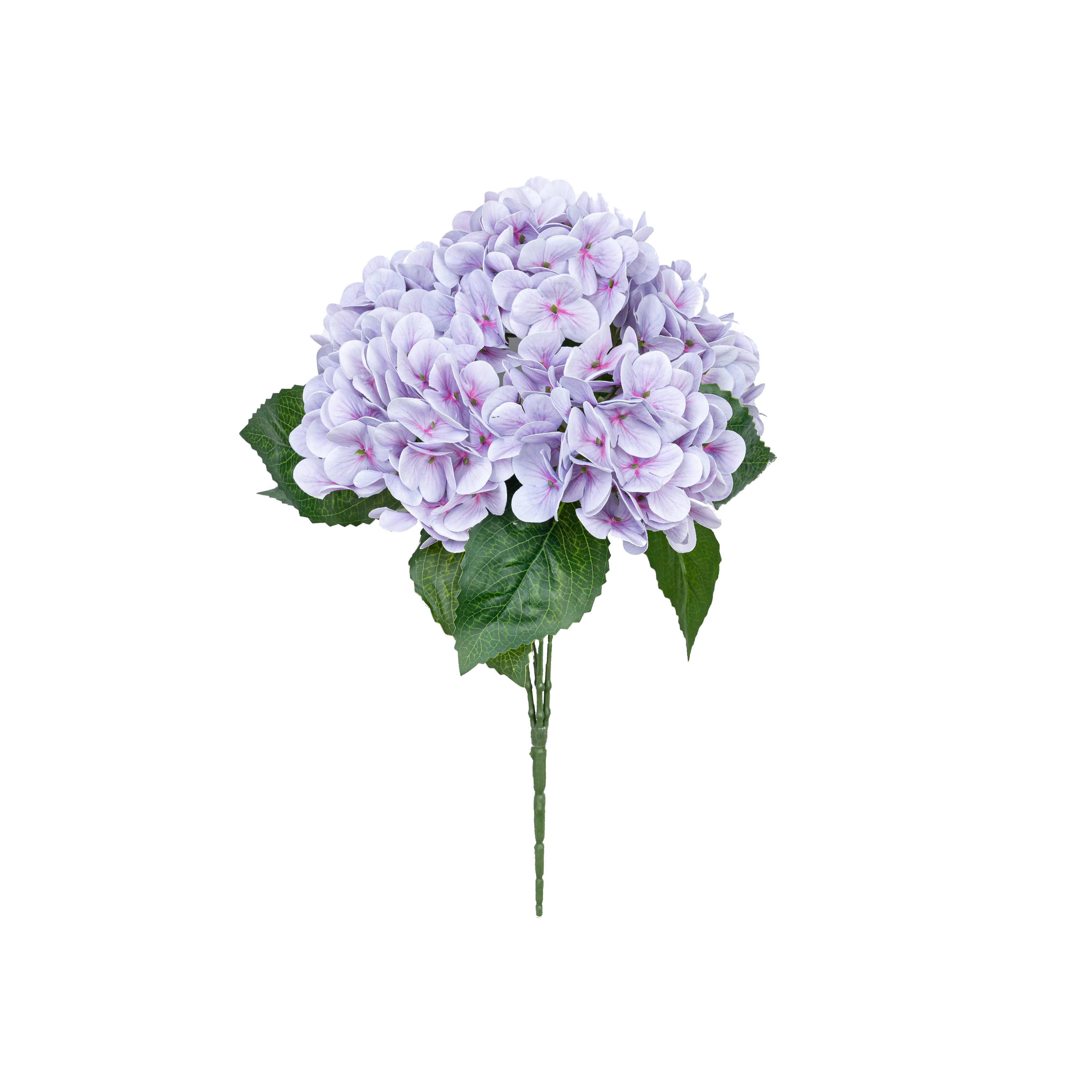 18" SOFT TOUCH HYDRANGEA BUSH X 5