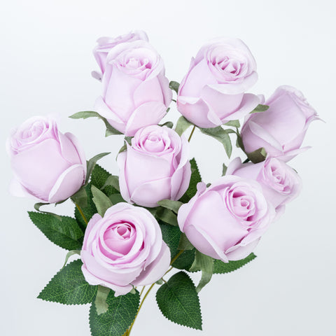 19" ROSE BUD BUSH X 9