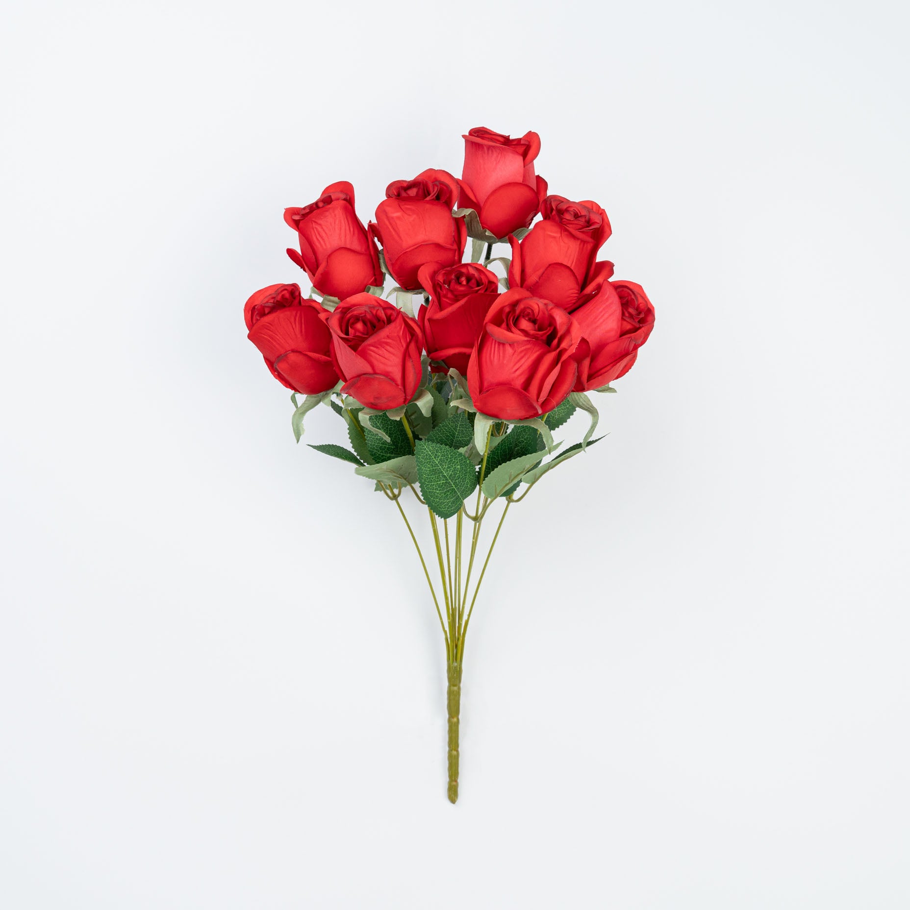 19" ROSE BUD BUSH X 9