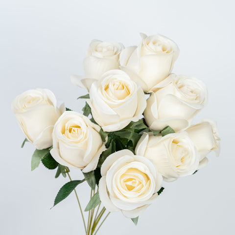 19" ROSE BUD BUSH X 9