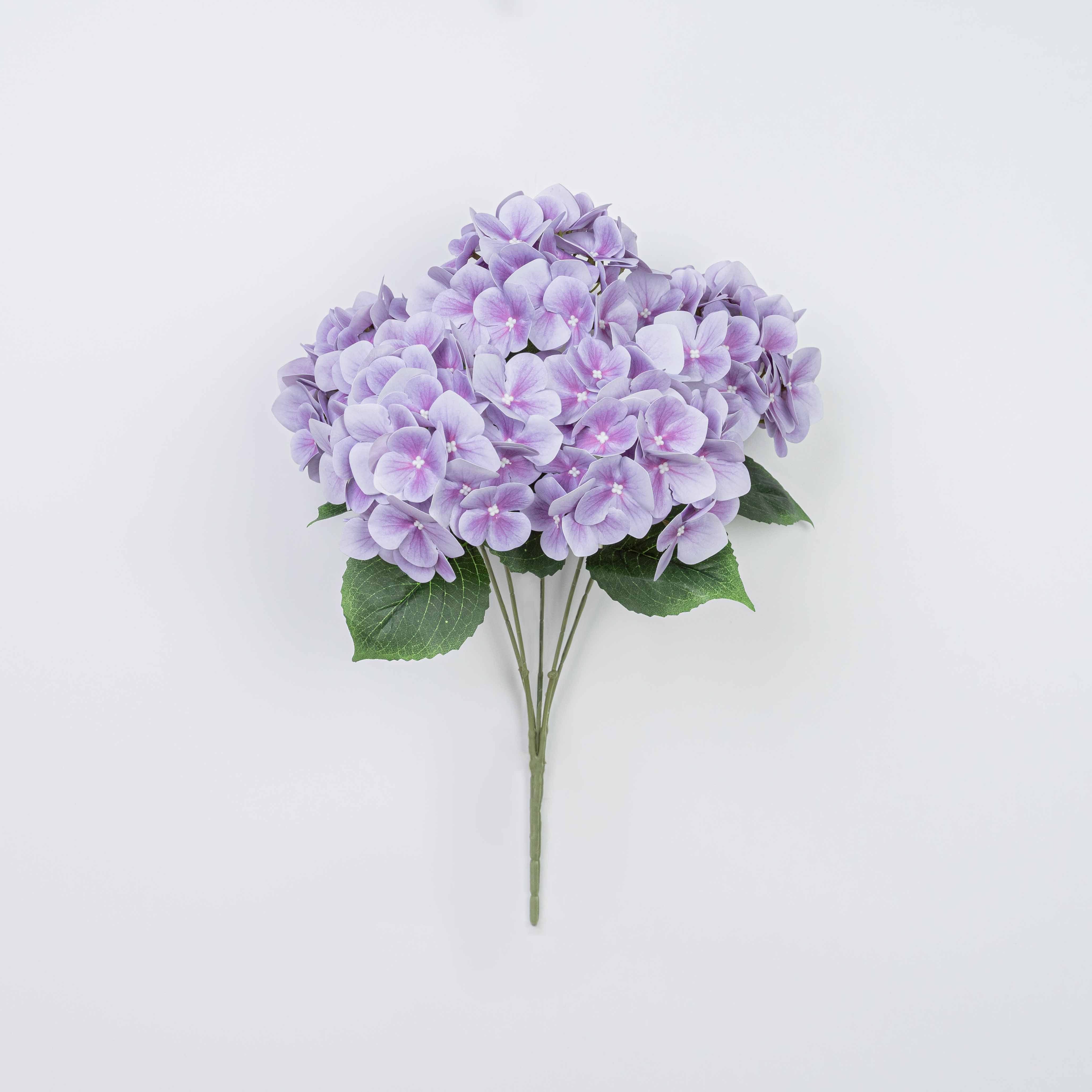 19" REAL TOUCH HYDRANGEA BUSH X 5