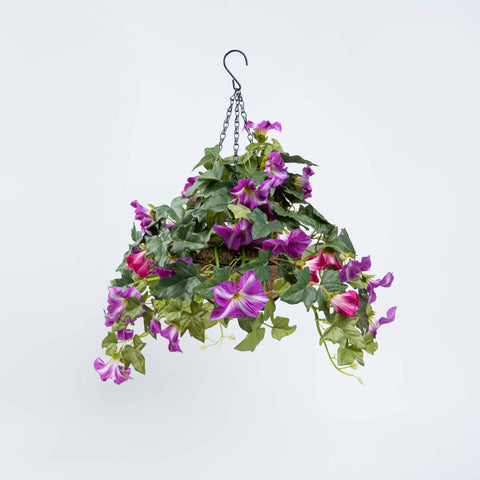 16"L X 16"W/23"L X 23"W PETUNIA HANGING BASKET