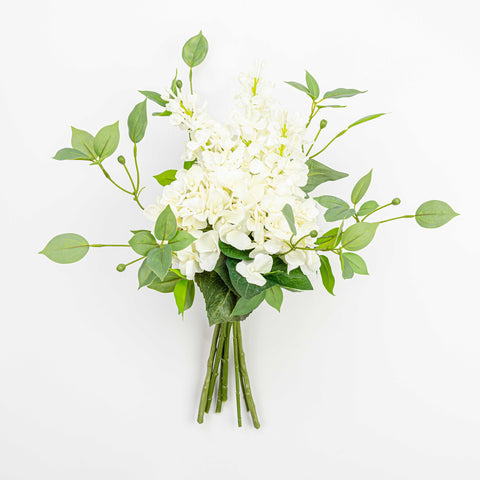 18" HYDRANGEA LILAC BUNDLE