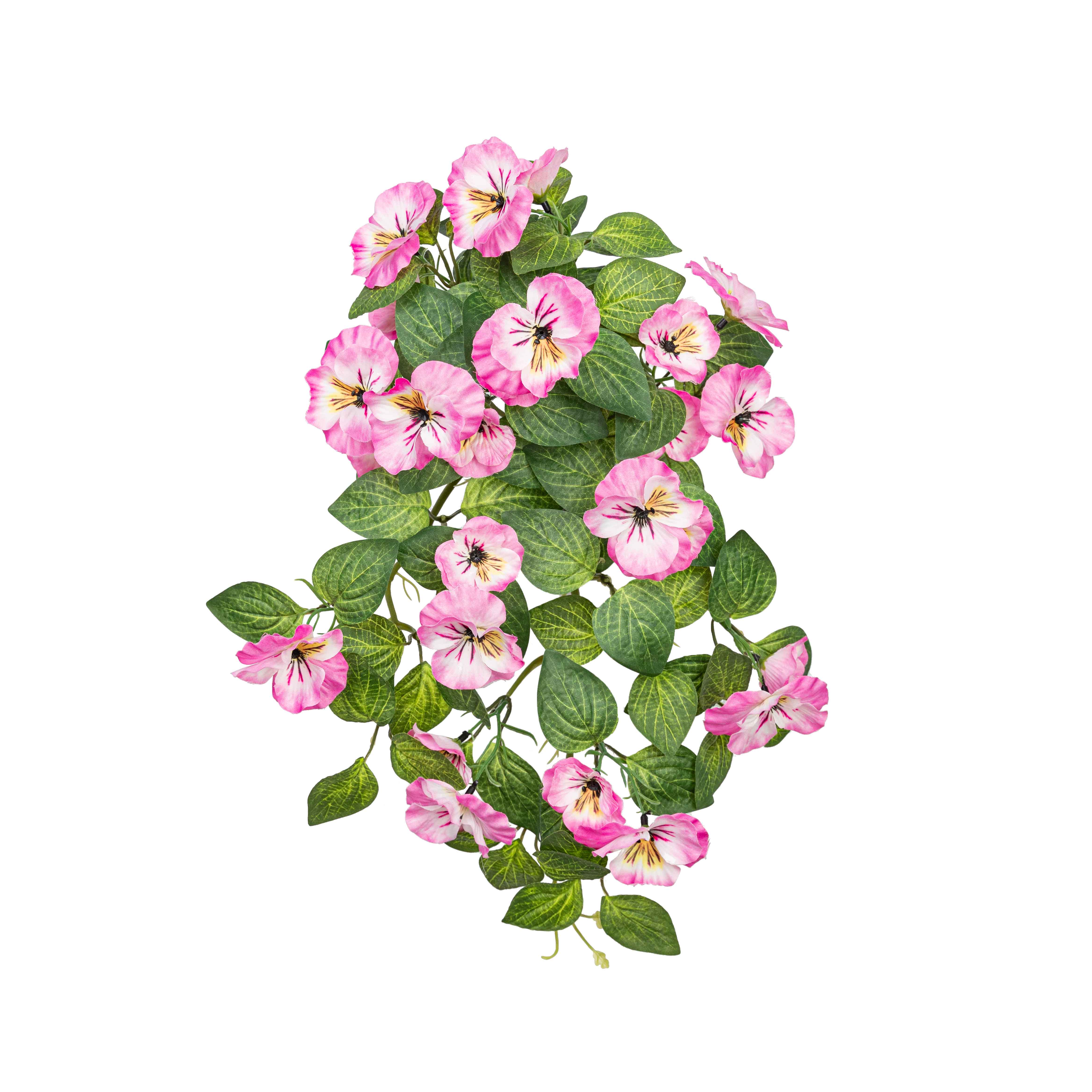 19" PANSY HANGING BUSH