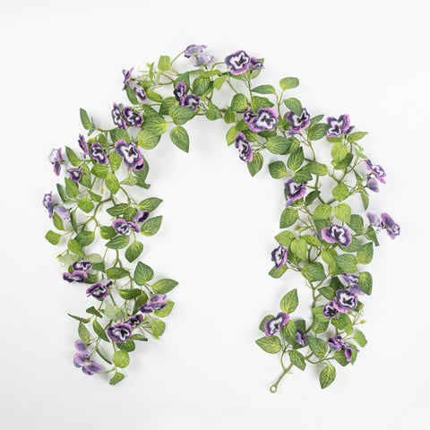 64" PANSY GARLAND