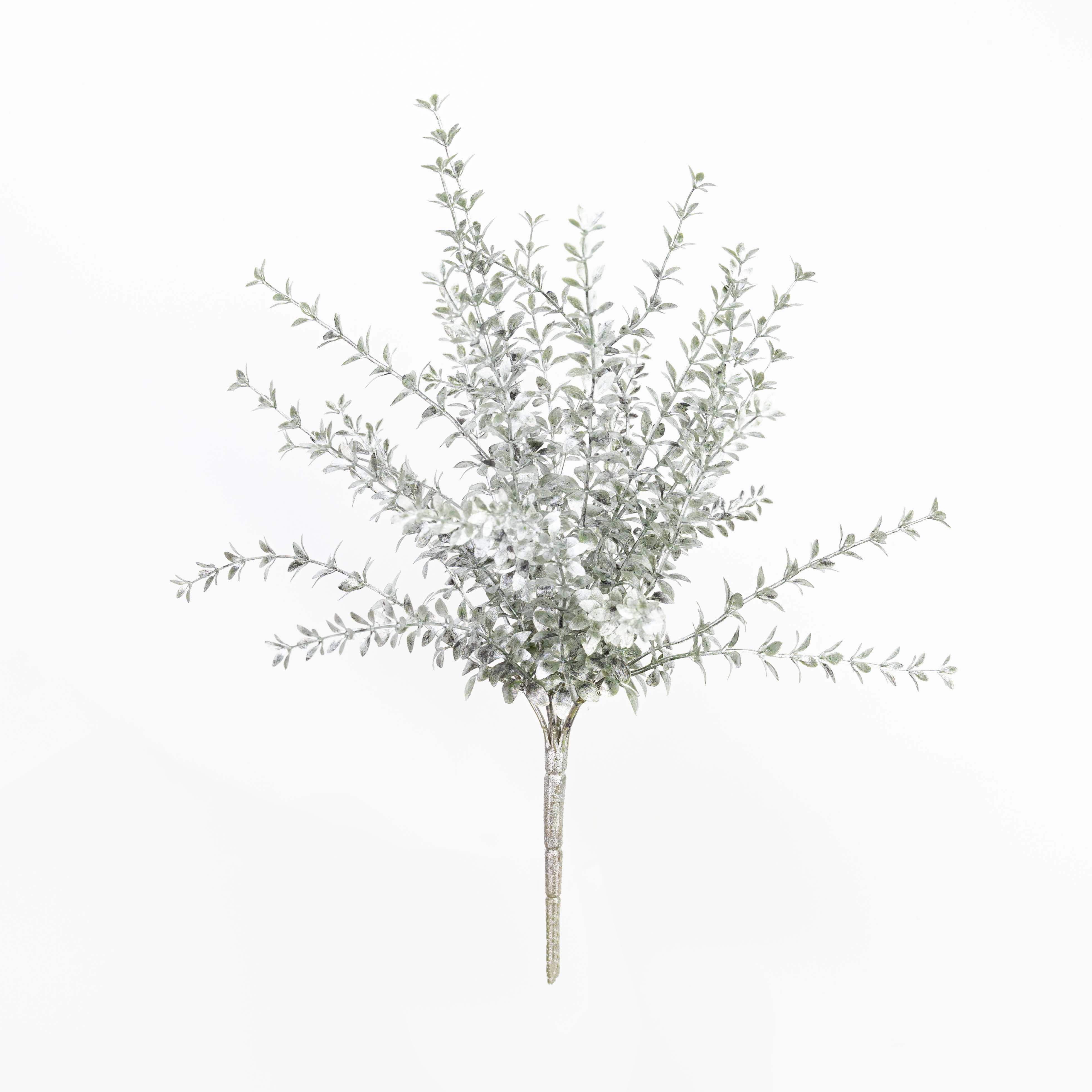 15" METALLIC BOXWOOD BUSH X 9
