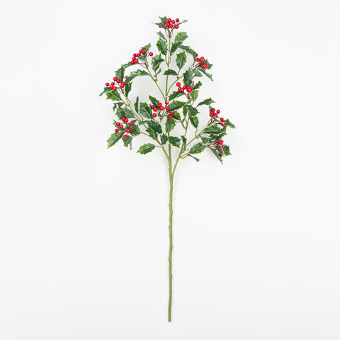34" HOLLY BERRY SPRAY