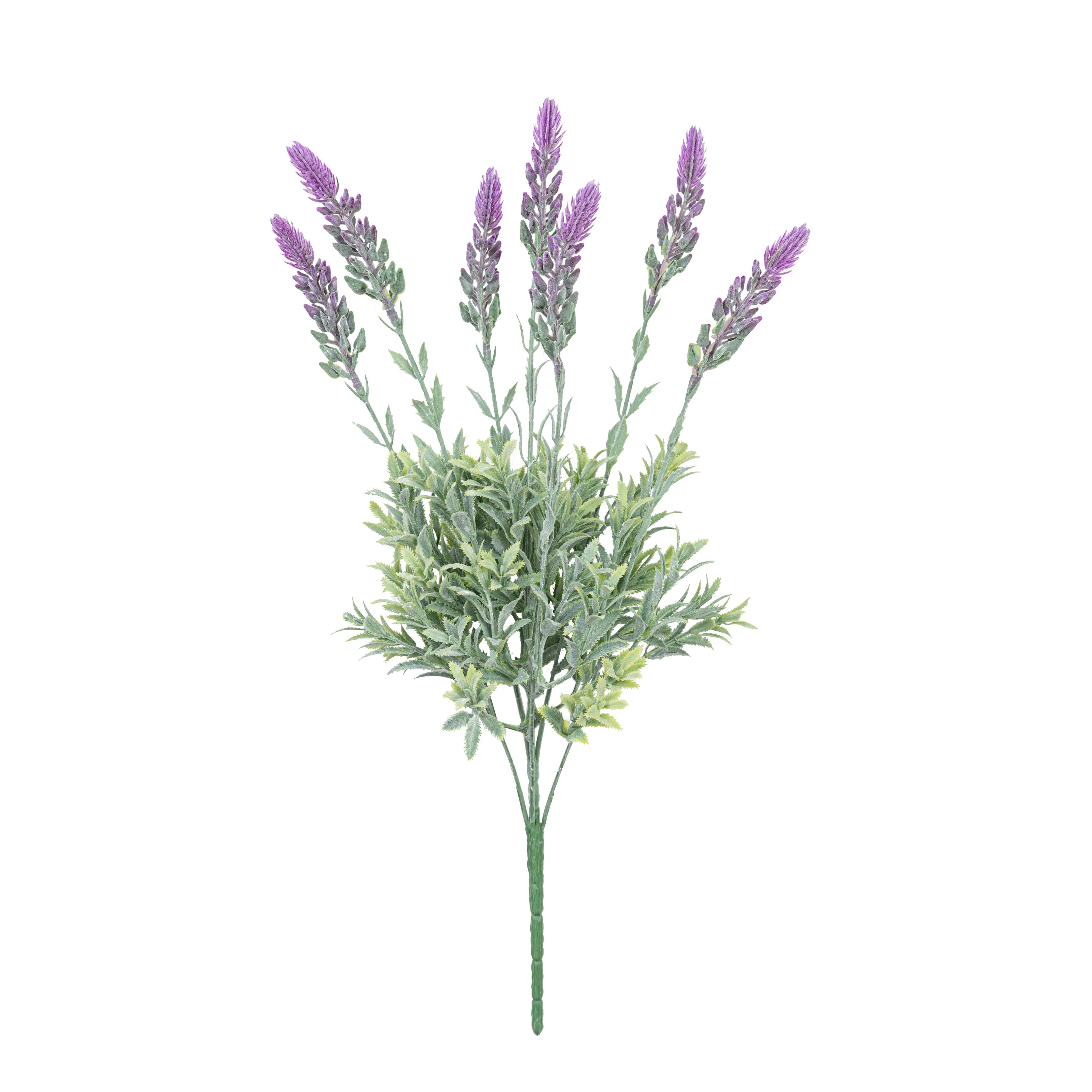 19" LAVENDER BUSH X 7