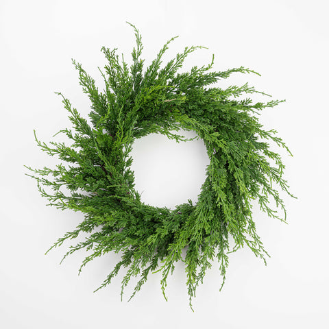 24" CEDAR WREATH