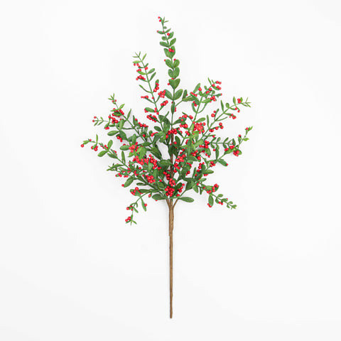 26" BOXWOOD BERRY SPRAY