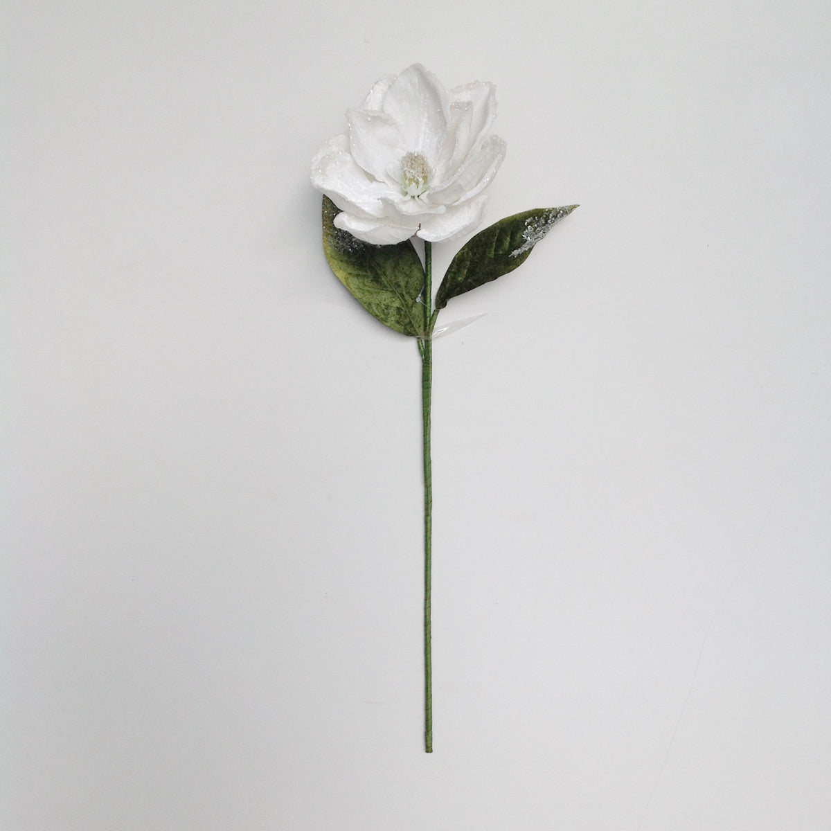 24" FROSTED MAGNOLIA STEM