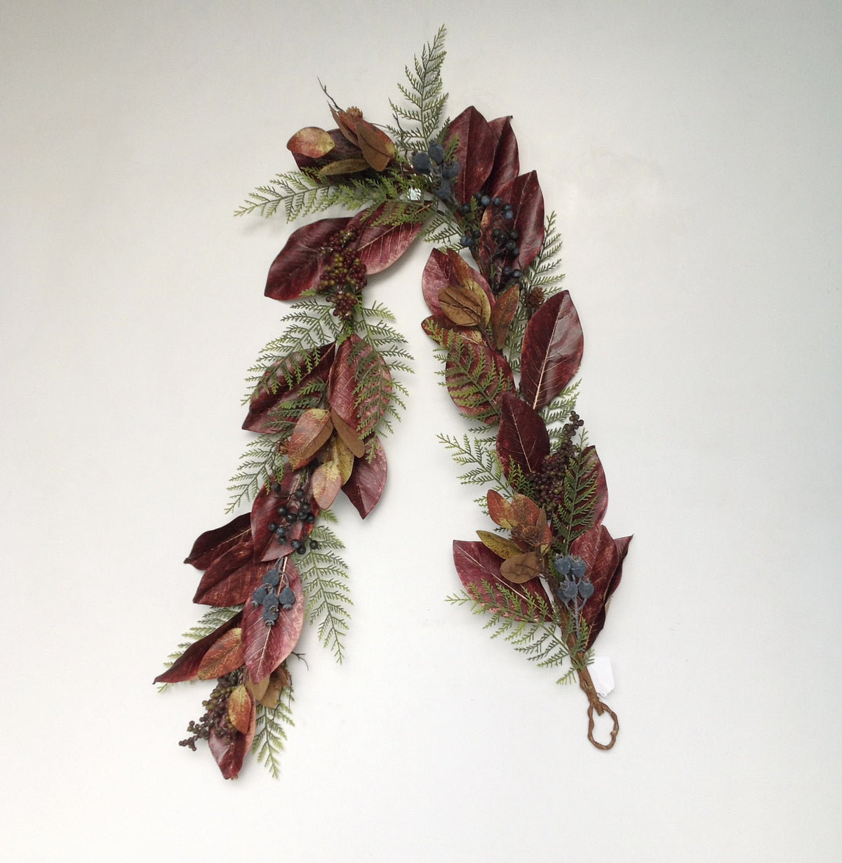 6' FALL LEAF BERRY GARLAND