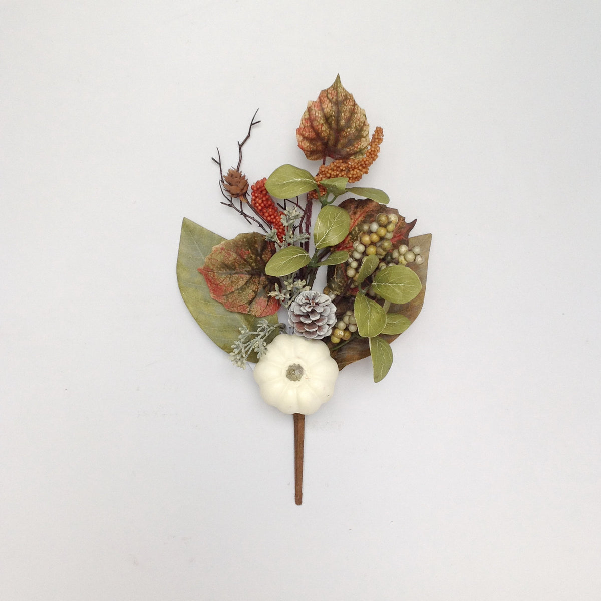 16" PUMPKIN LVS BERRY PICK