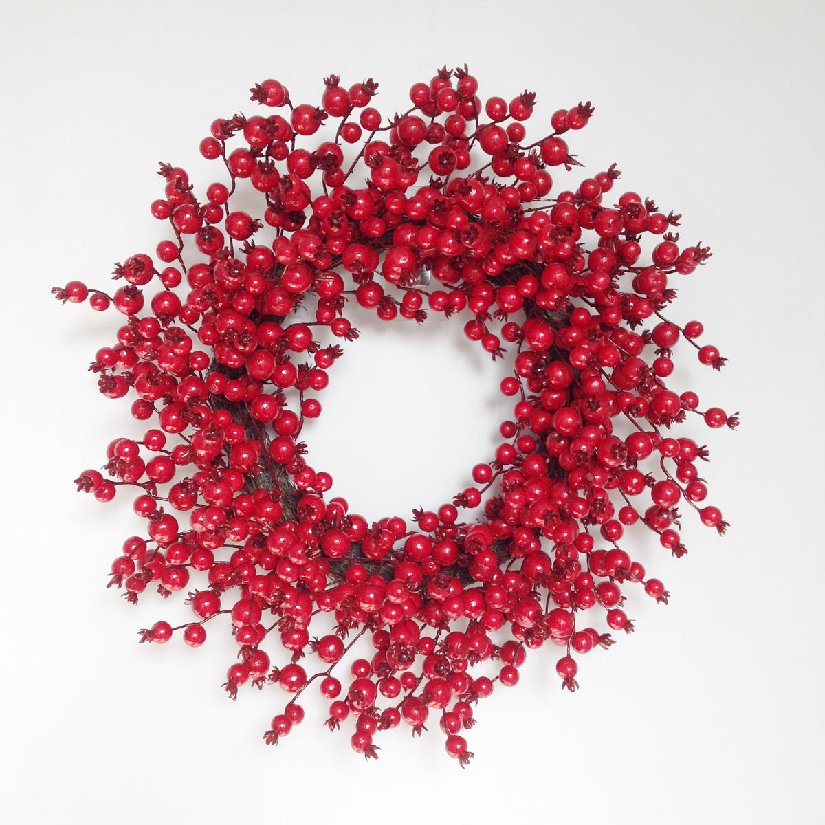22" 18-25MM WATER PROOF GOOSE BERRY WREATH