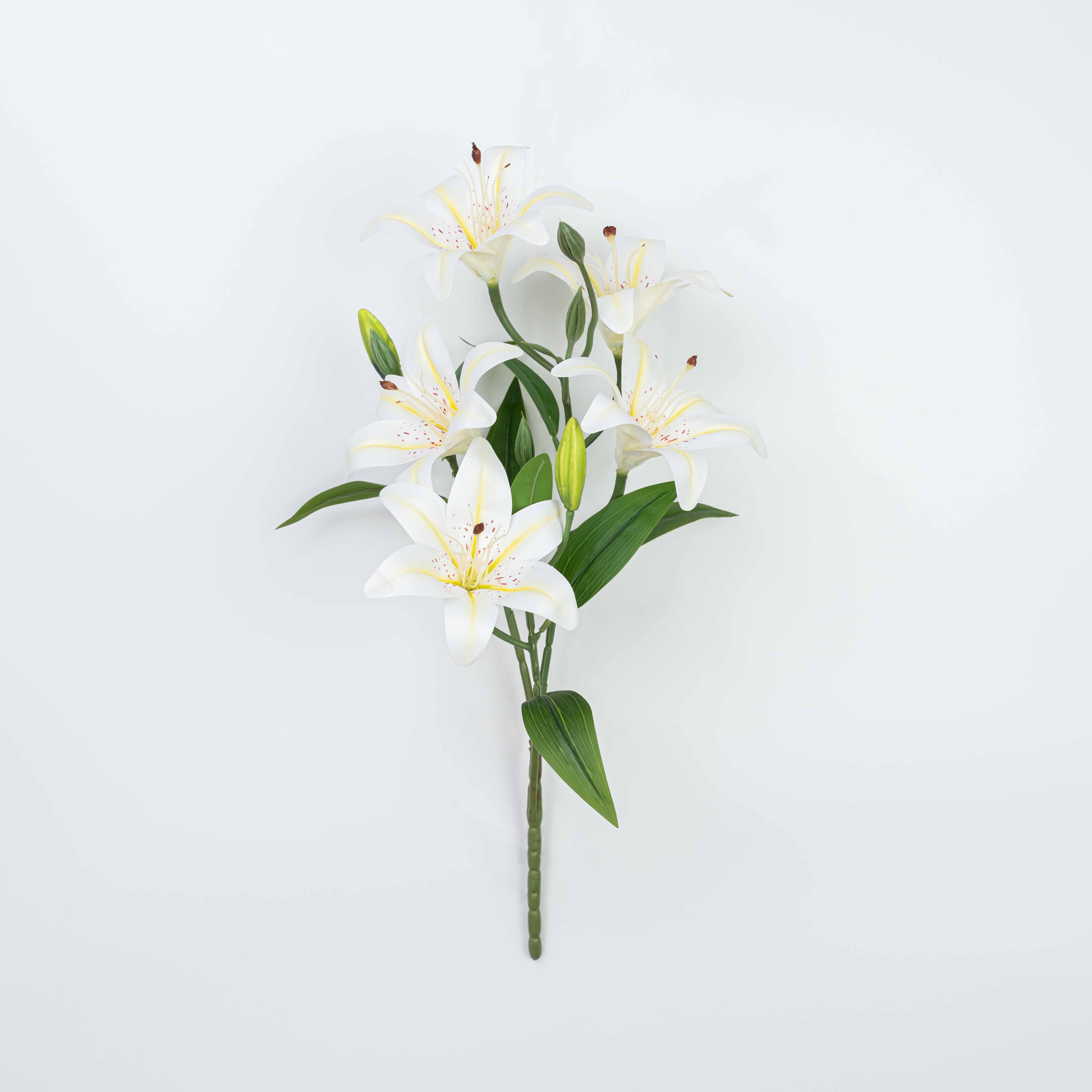 21" LILY BUSH WITH 5 HEADS