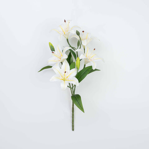 21" LILY BUSH WITH 5 HEADS