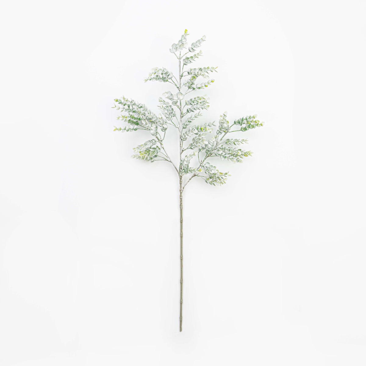 26" SNOW EUCALYPTUS SPRAY